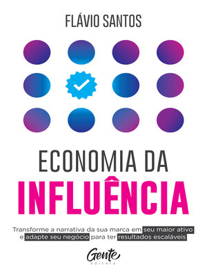 cover image of Economia da influência